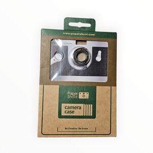 Paper Shoot Black Camera Case